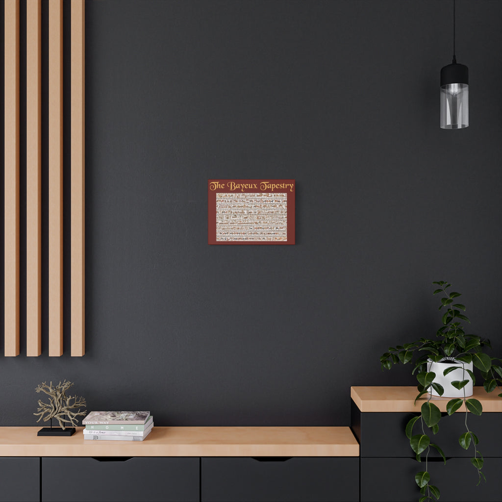 Entire Bayeux Tapestry Image Matte Canvas