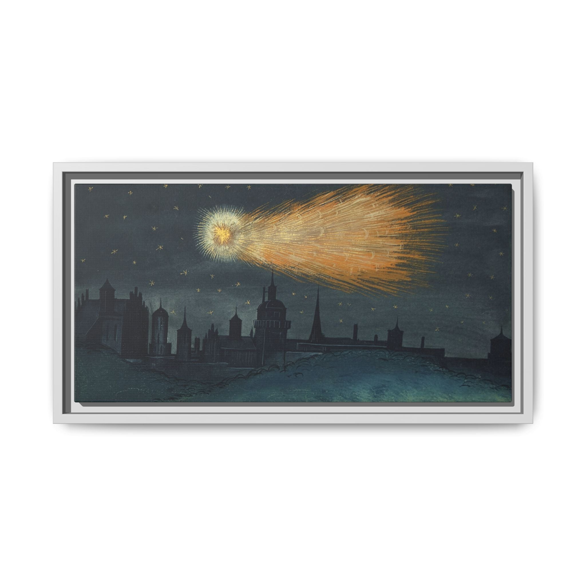 Comet Over Germany 1401AD