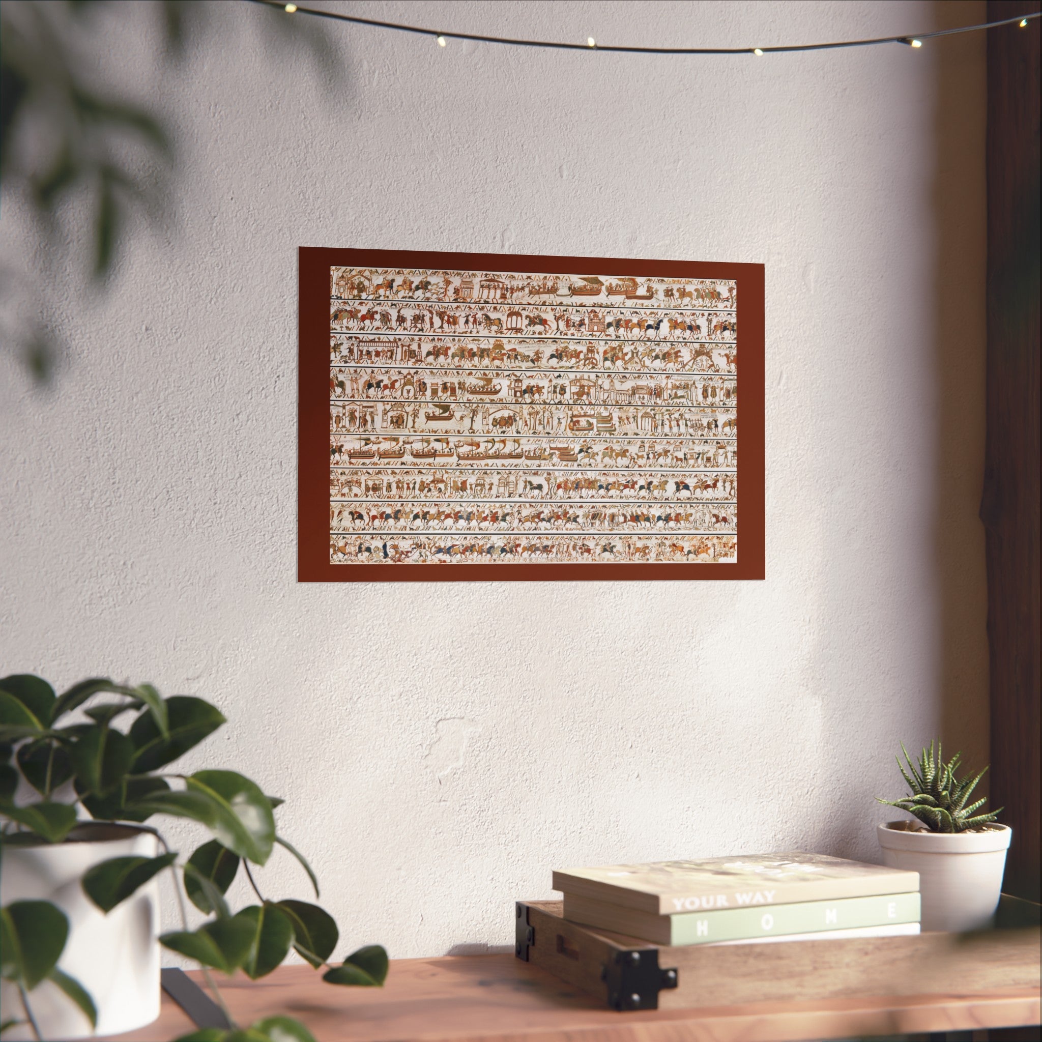 The Bayeux Tapestry in One Image Fine Art Print | The Norman Conquest Image
