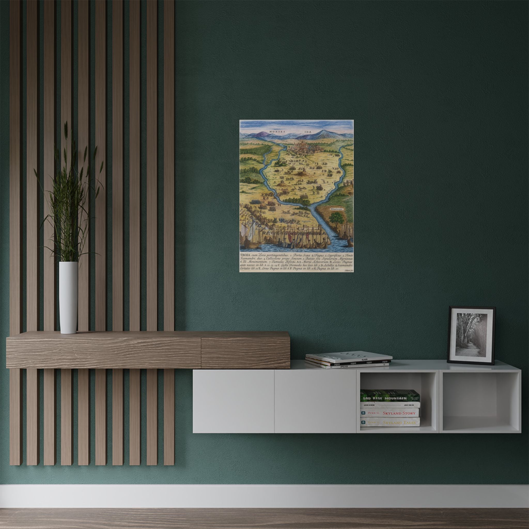 Ancient City of Troy Satin Posters (300gsm)