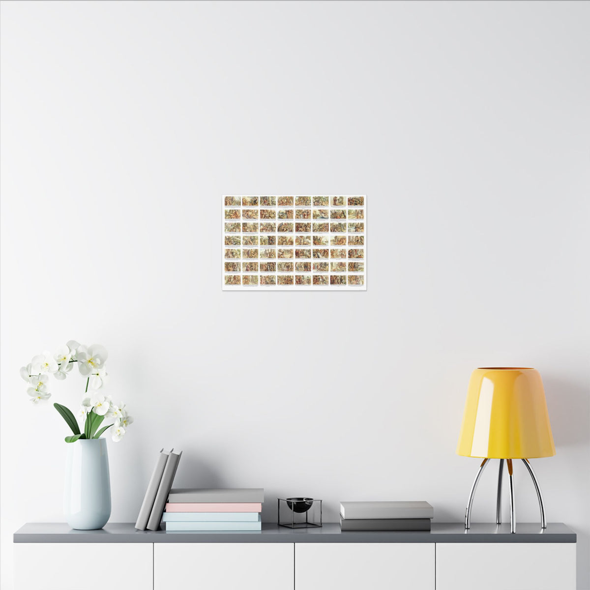 The Odyssey Collage Matte Canvas