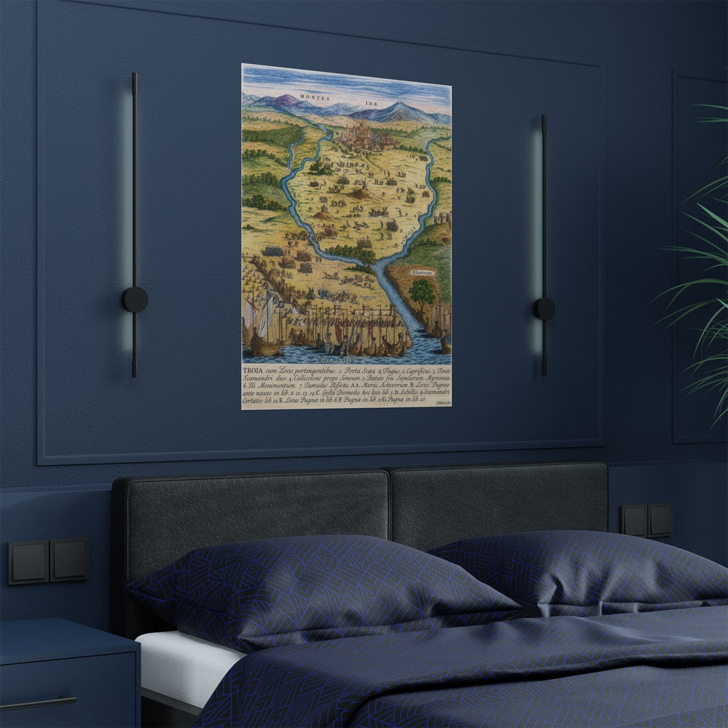 Ancient City of Troy Satin Posters (300gsm)
