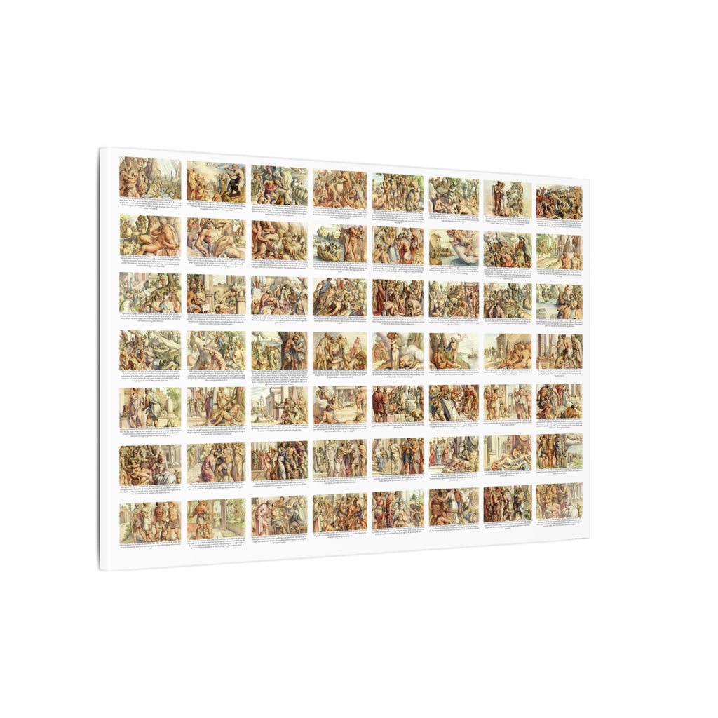 The Odyssey Collage Matte Canvas
