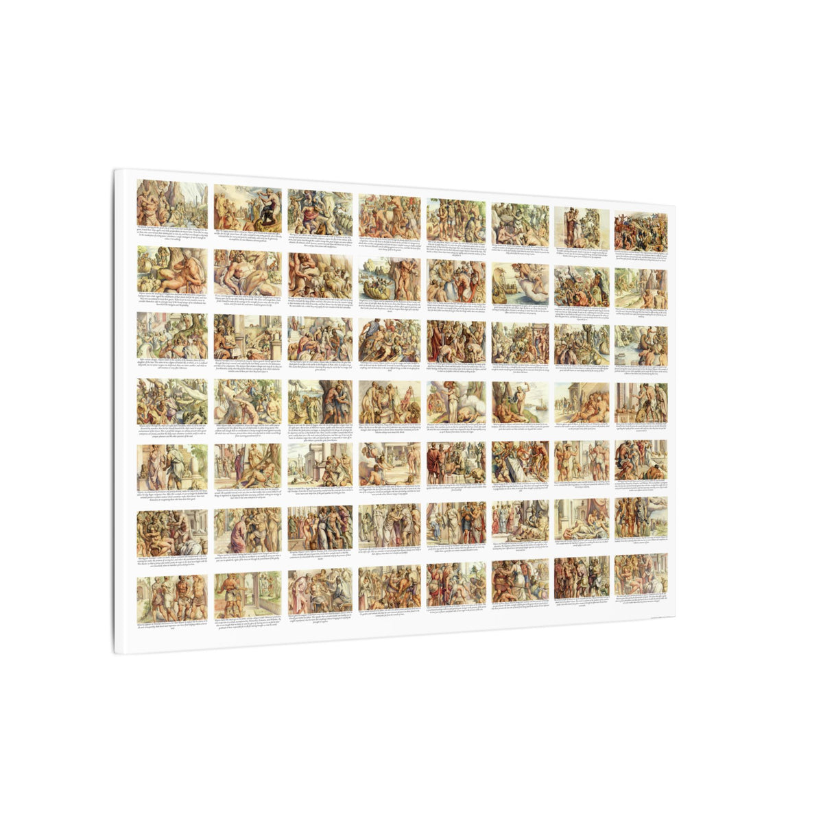The Odyssey Collage Matte Canvas
