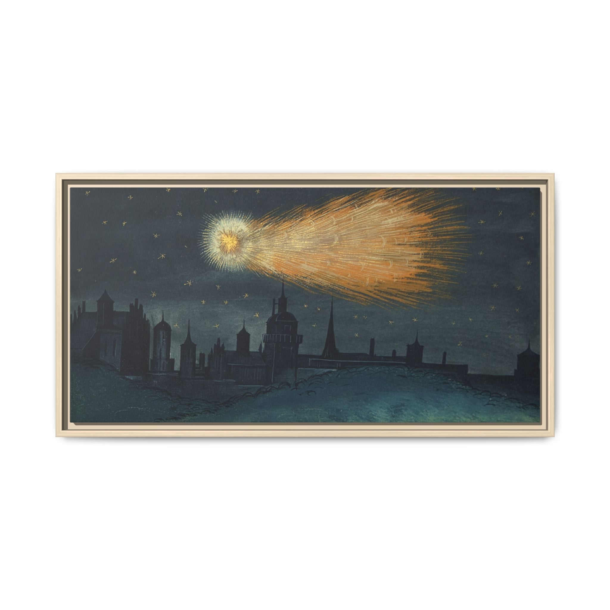 Comet Over Germany 1401AD