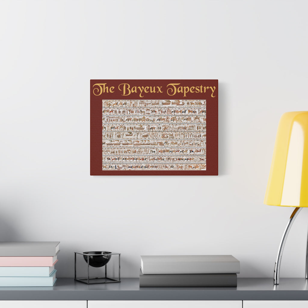 Entire Bayeux Tapestry Image Matte Canvas