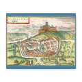 Antique Map of Rouffach Cityscape Canvas | Matte Stretched Wall Art