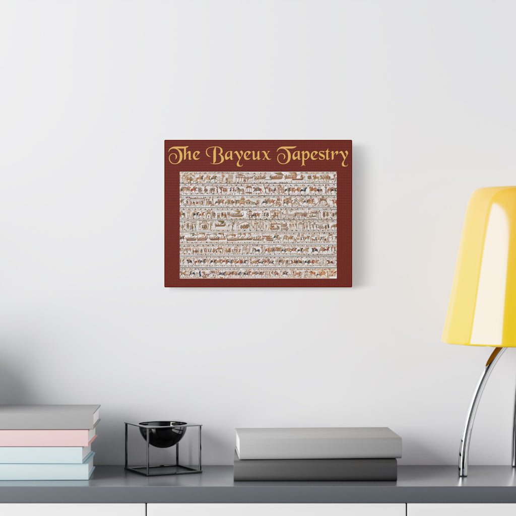Entire Bayeux Tapestry Image Matte Canvas