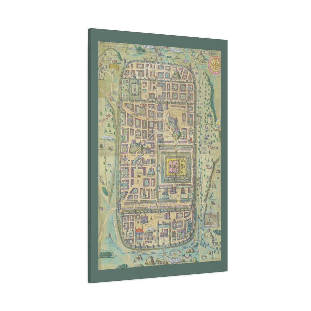 Jerusalem in the Time of Christ Canvas Print