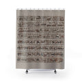 Bayeux Tapestry Norman Invasion Shower Curtain | Historical Medieval Decor