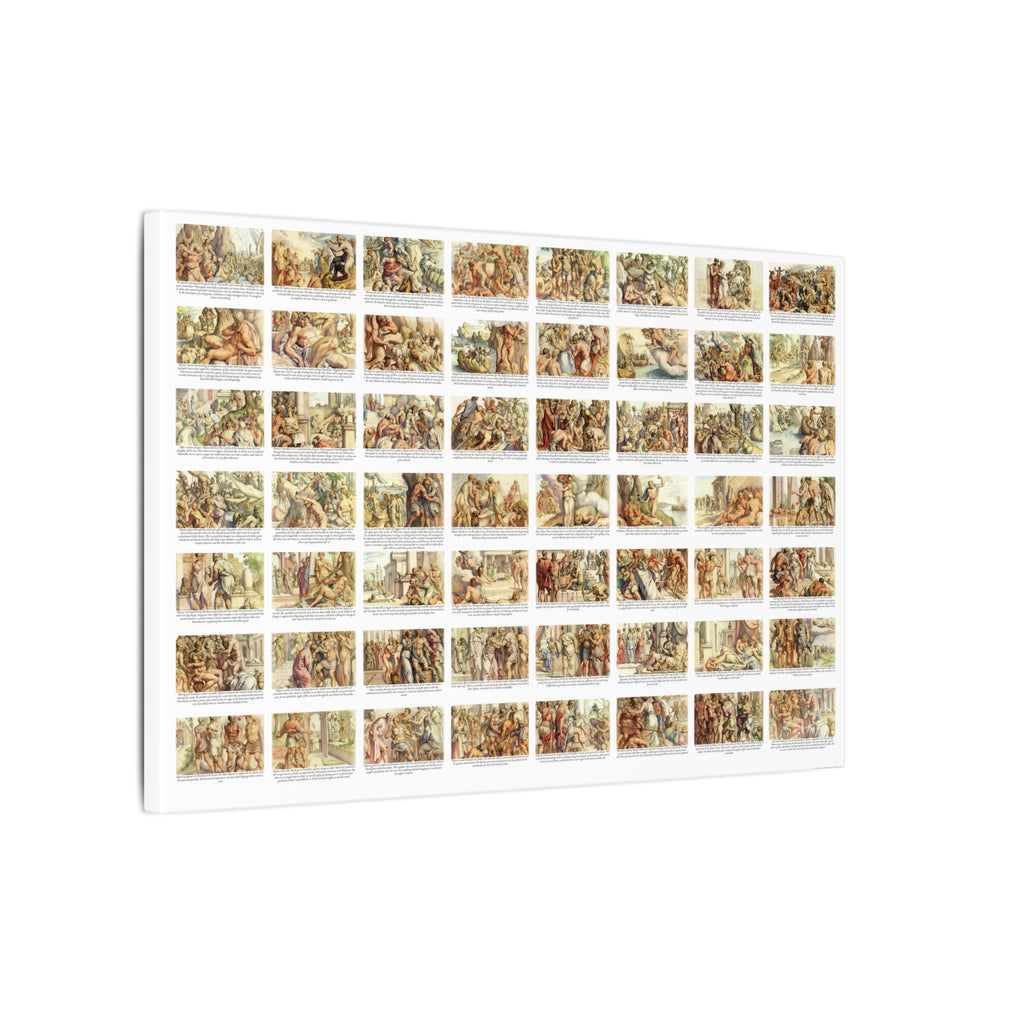 The Odyssey Collage Matte Canvas
