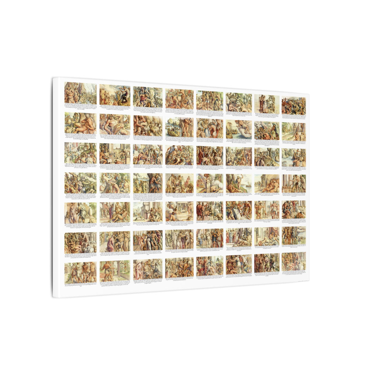 The Odyssey Collage Matte Canvas