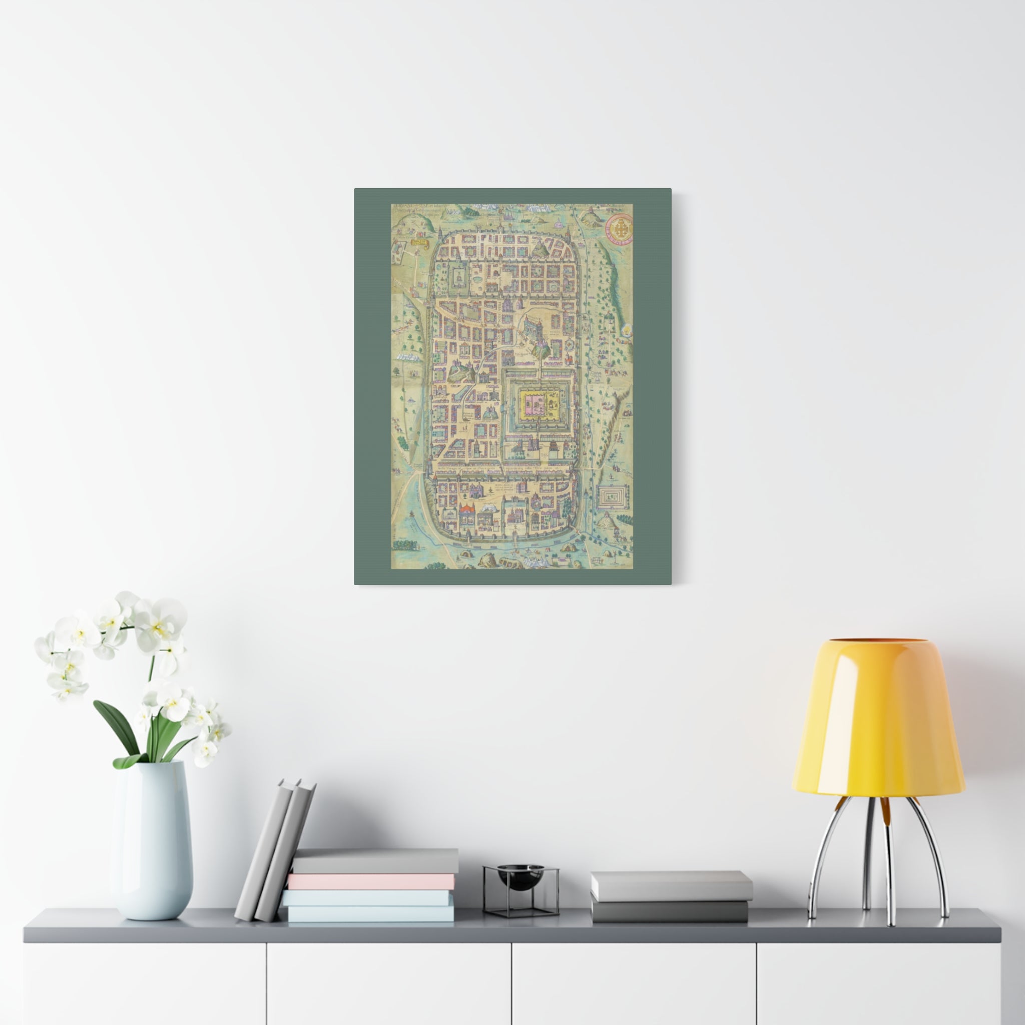 Jerusalem in the Time of Christ Canvas Print