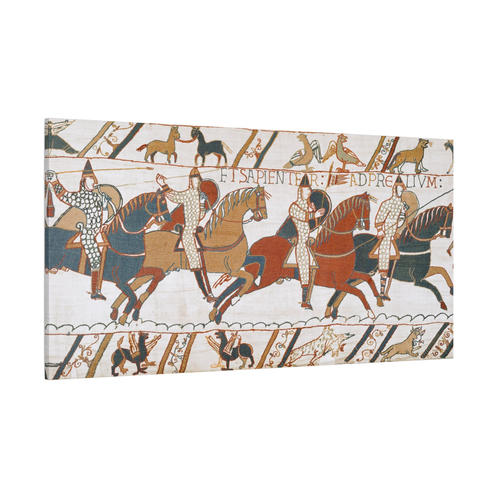 Bayeux Tapestry Cavalry Charge Canvas