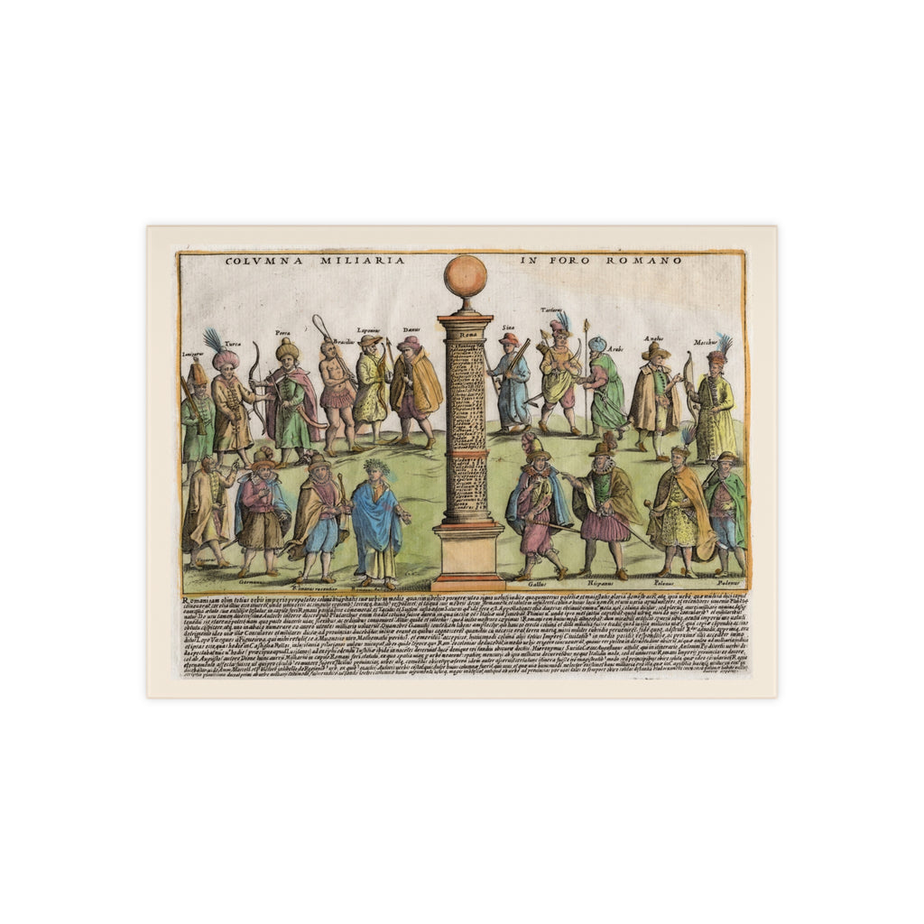 The Milestone Column in the Roman Forum Ceramic Tile