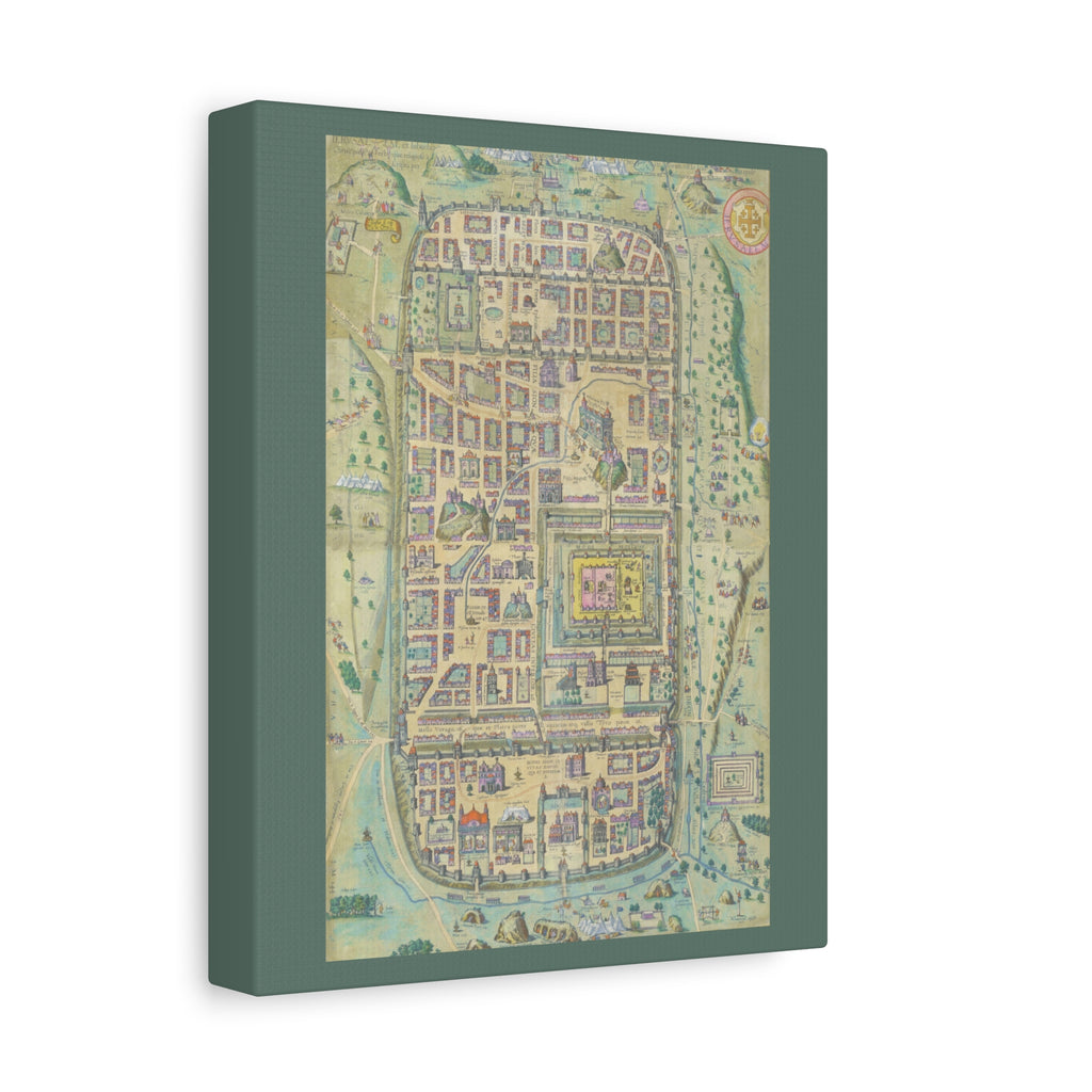 Jerusalem in the Time of Christ Canvas Print