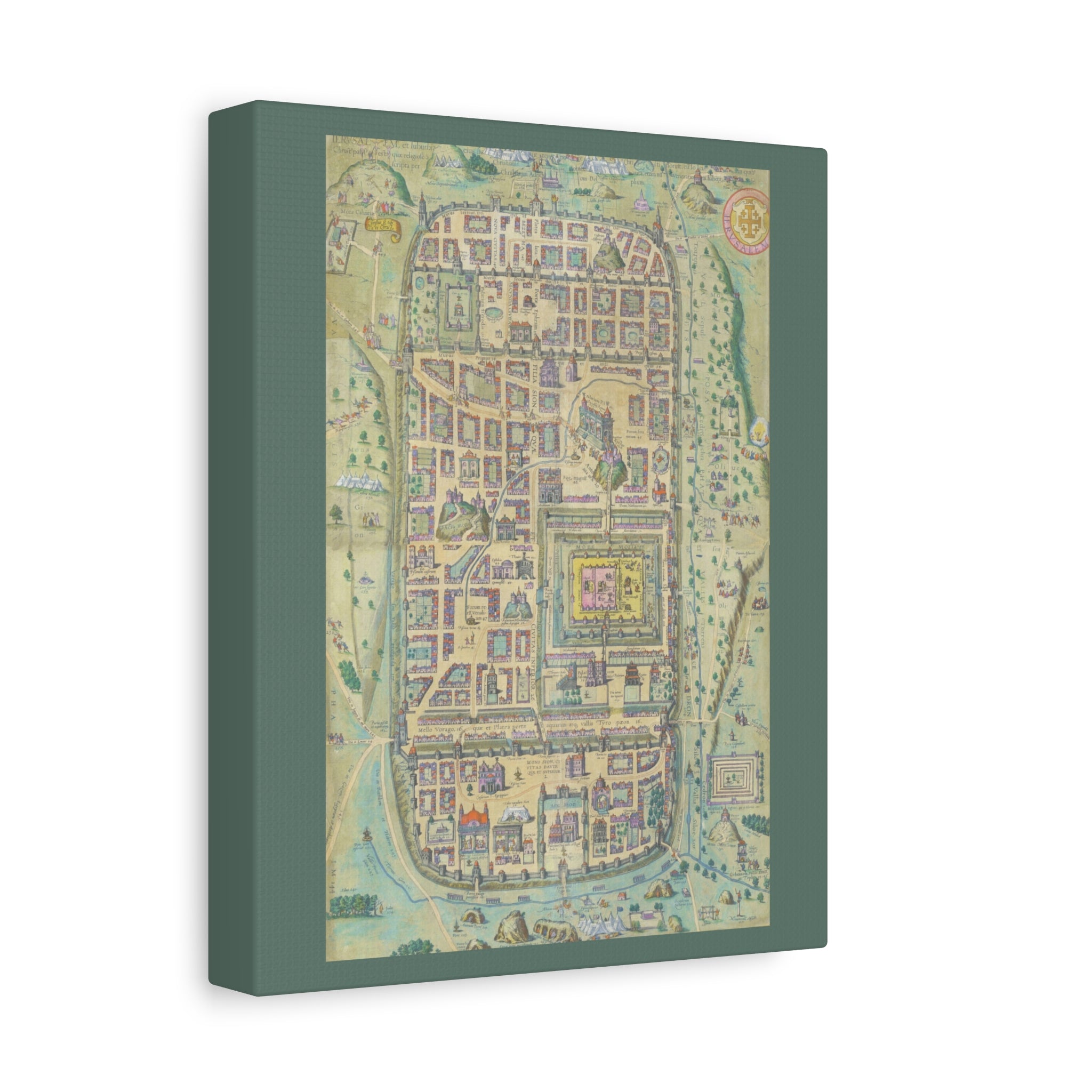 Jerusalem in the Time of Christ Canvas Print