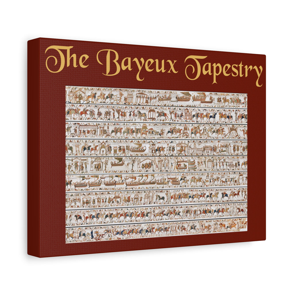 Entire Bayeux Tapestry Image Matte Canvas