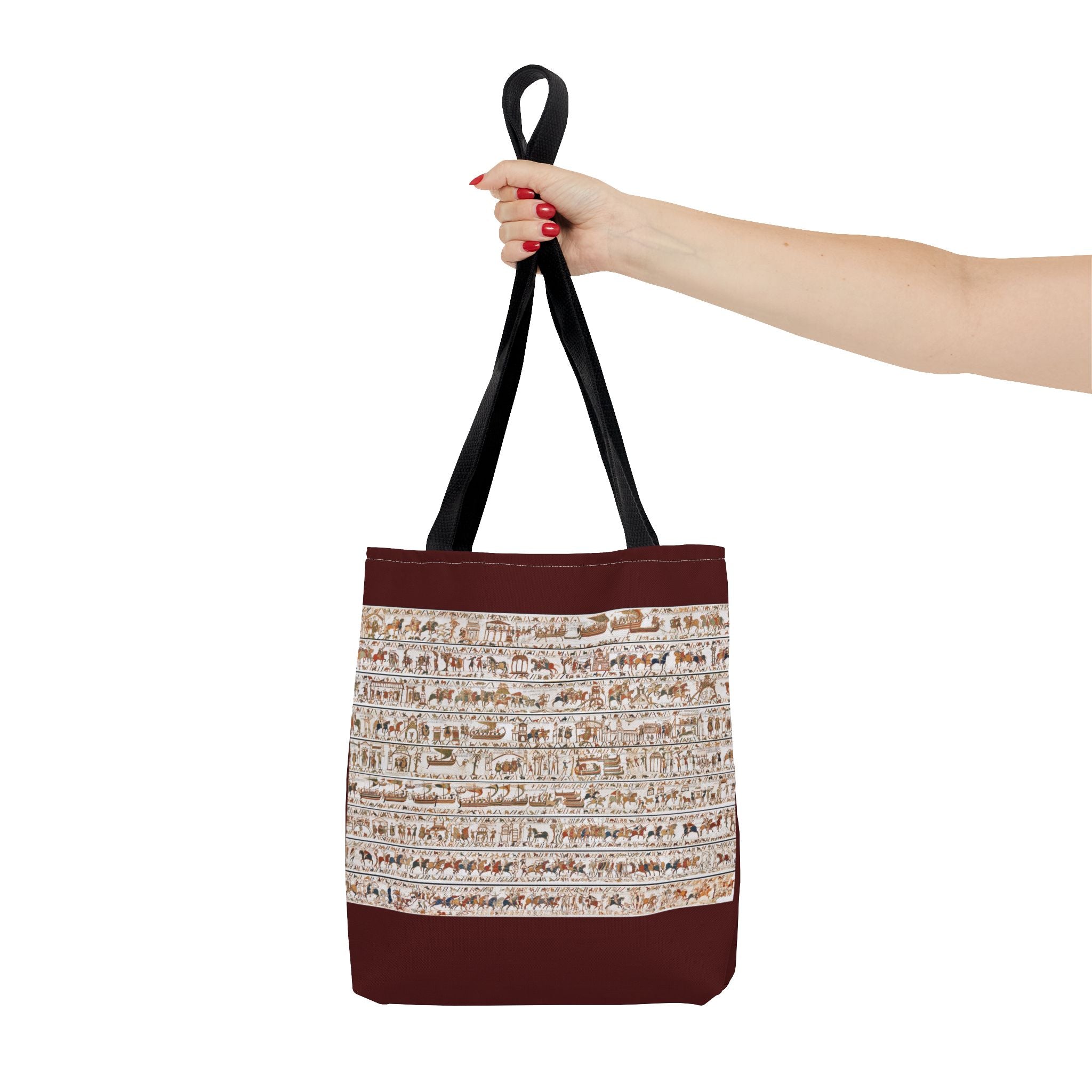 Bayeux Tapestry in One Image Tote Bag | Medieval History Illustration