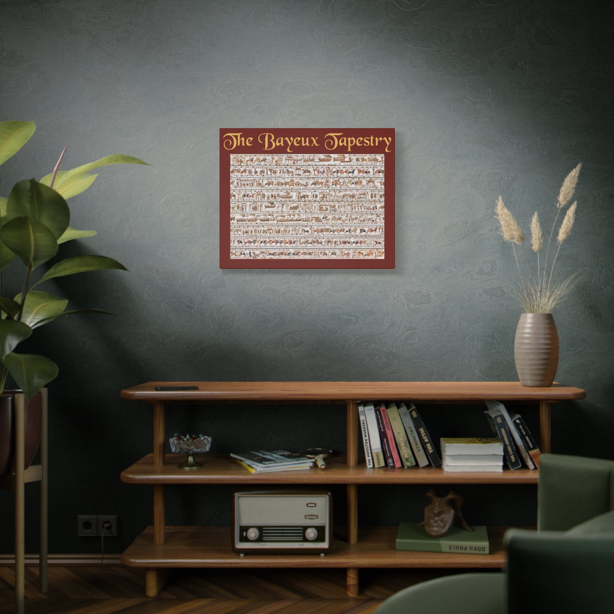 Entire Bayeux Tapestry Image Matte Canvas