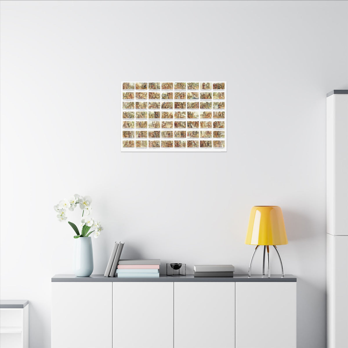 The Odyssey Collage Matte Canvas