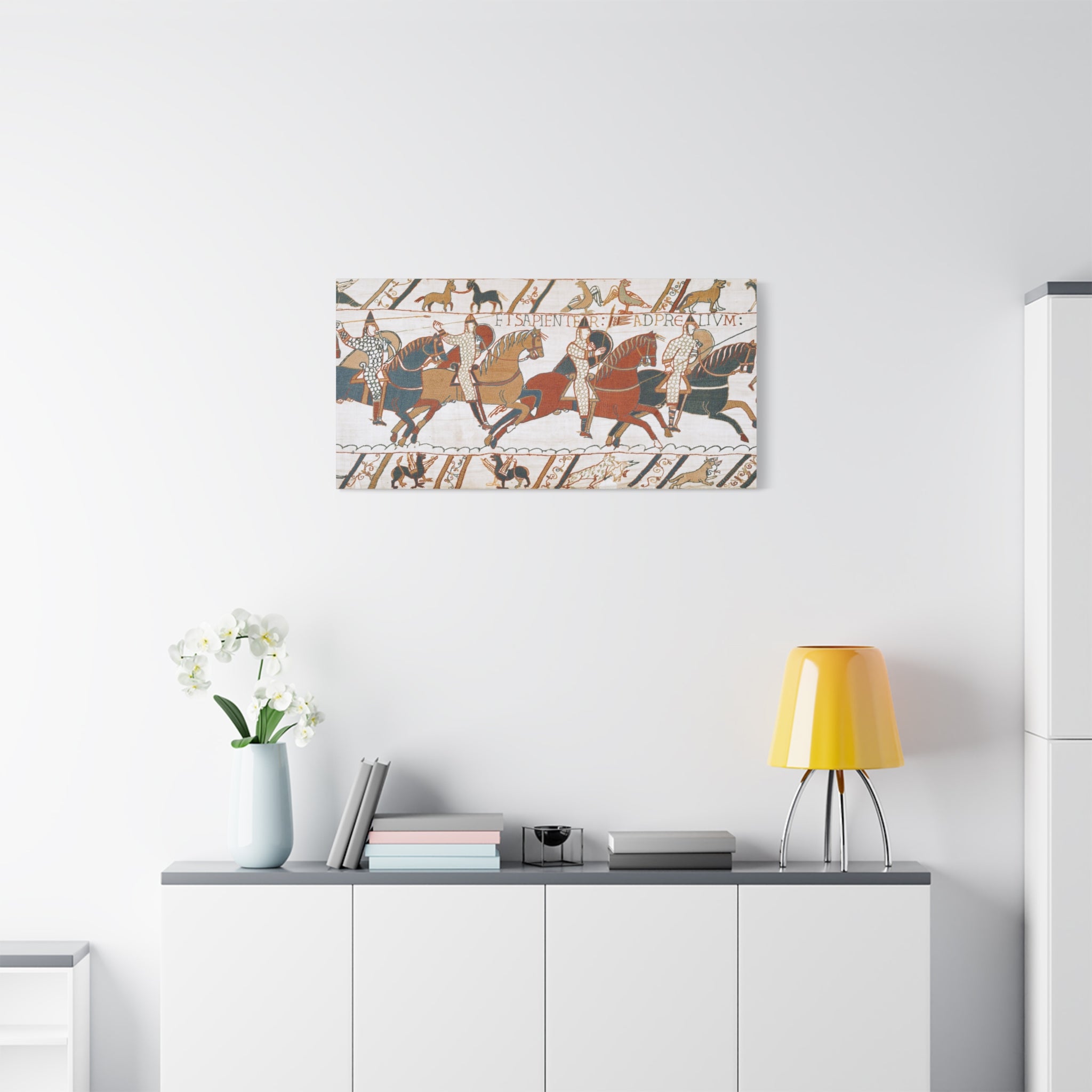 Bayeux Tapestry Cavalry Charge Canvas