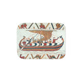 Bayeux Tapestry Norman Invasion Sherpa Blanket