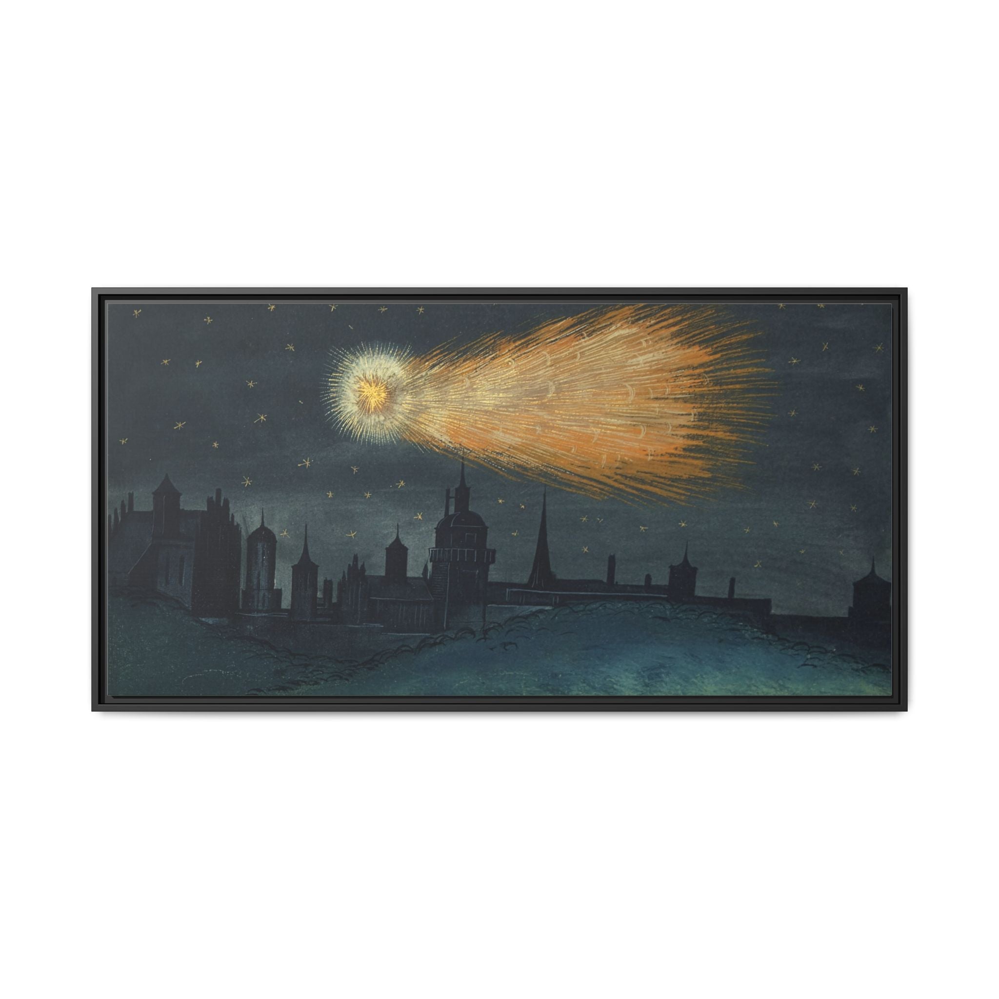 Comet Over Germany 1401AD