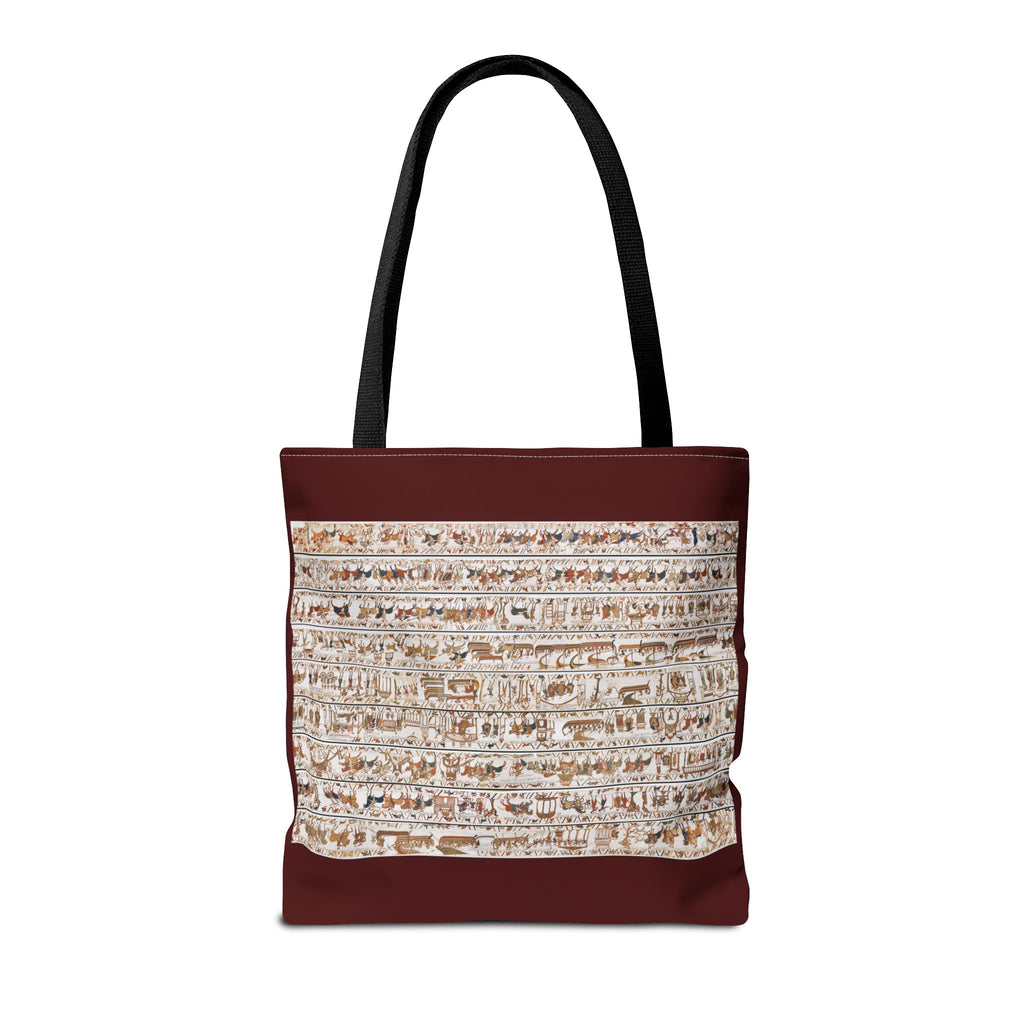Bayeux Tapestry in One Image Tote Bag | Medieval History Illustration
