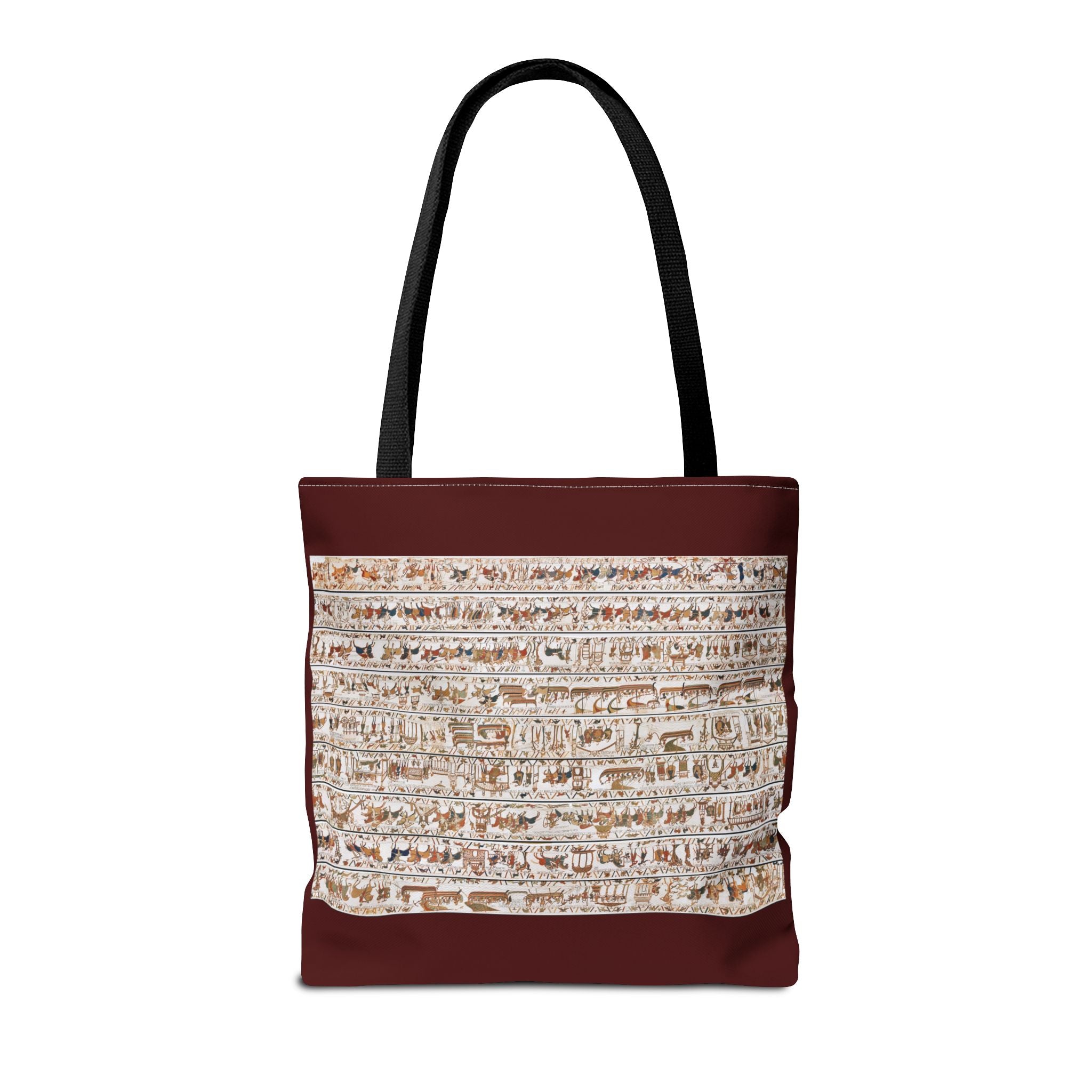 Bayeux Tapestry in One Image Tote Bag | Medieval History Illustration