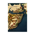 Constantinople Vintage Map Satin Poster (300gsm)
