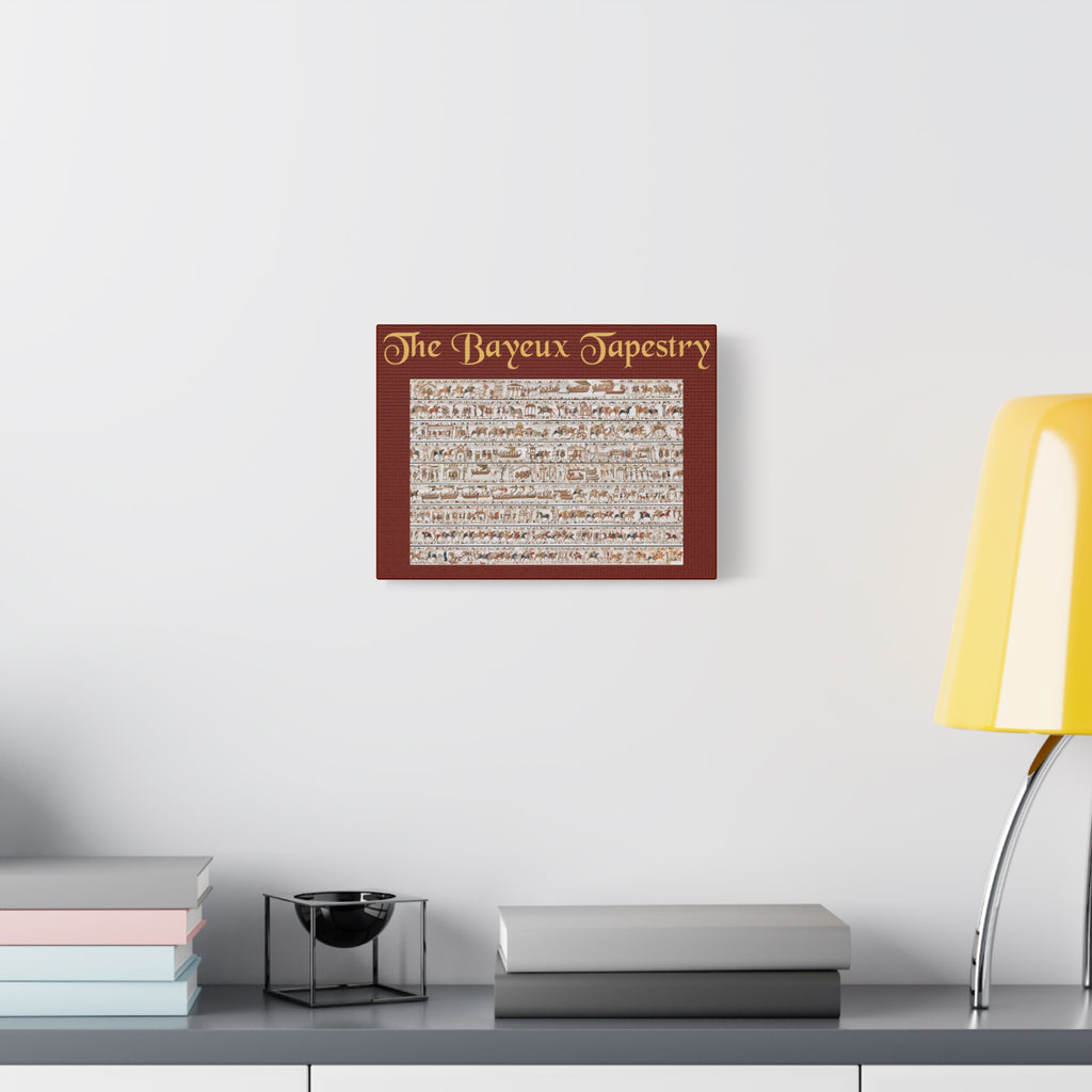 Entire Bayeux Tapestry Image Matte Canvas