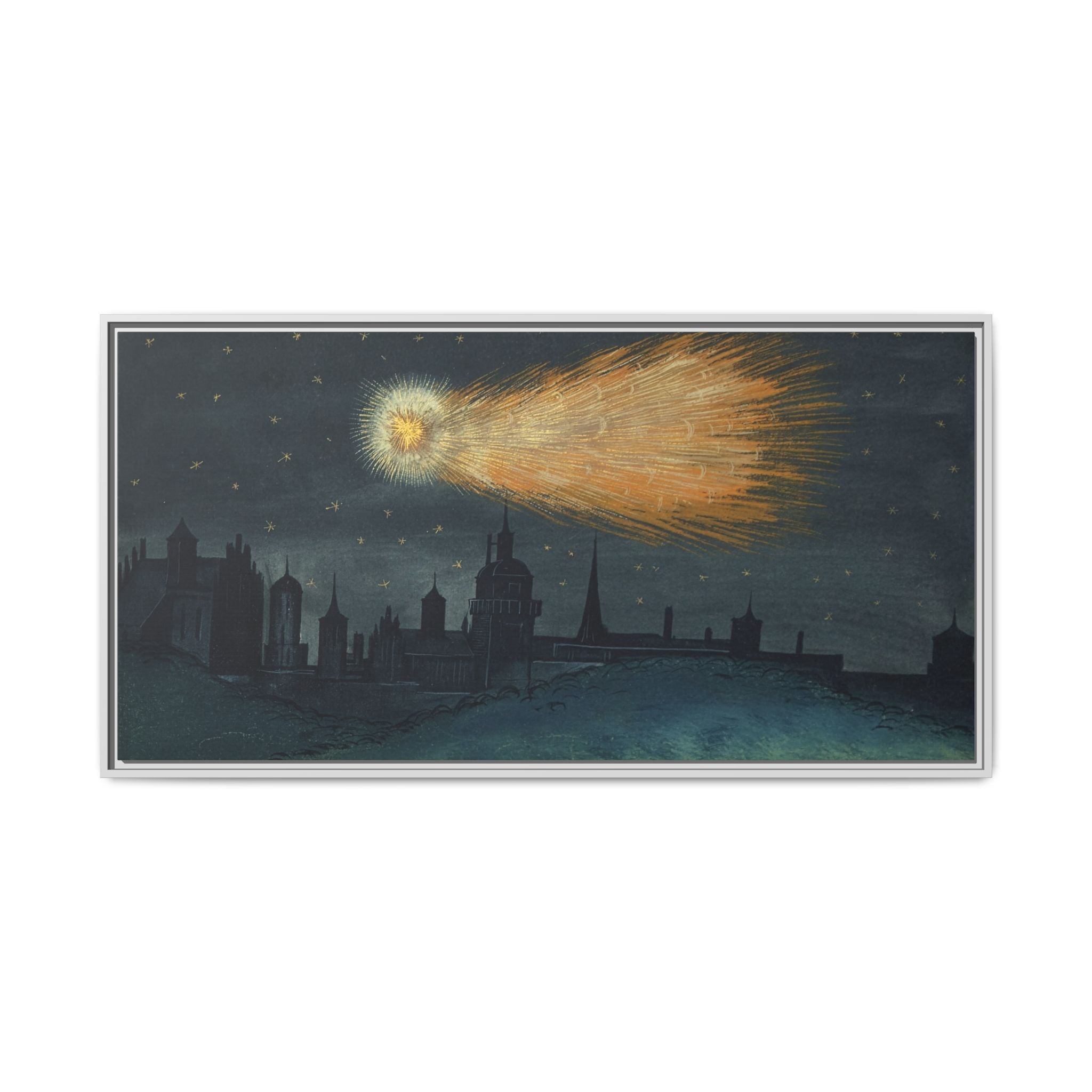 Comet Over Germany 1401AD