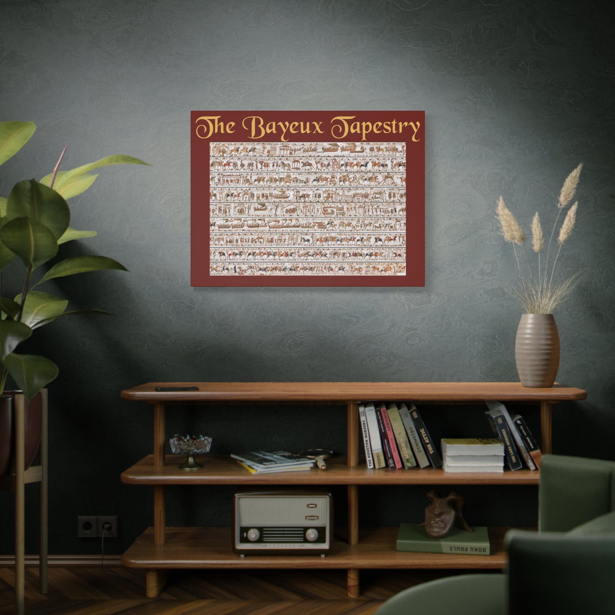 Entire Bayeux Tapestry Image Matte Canvas
