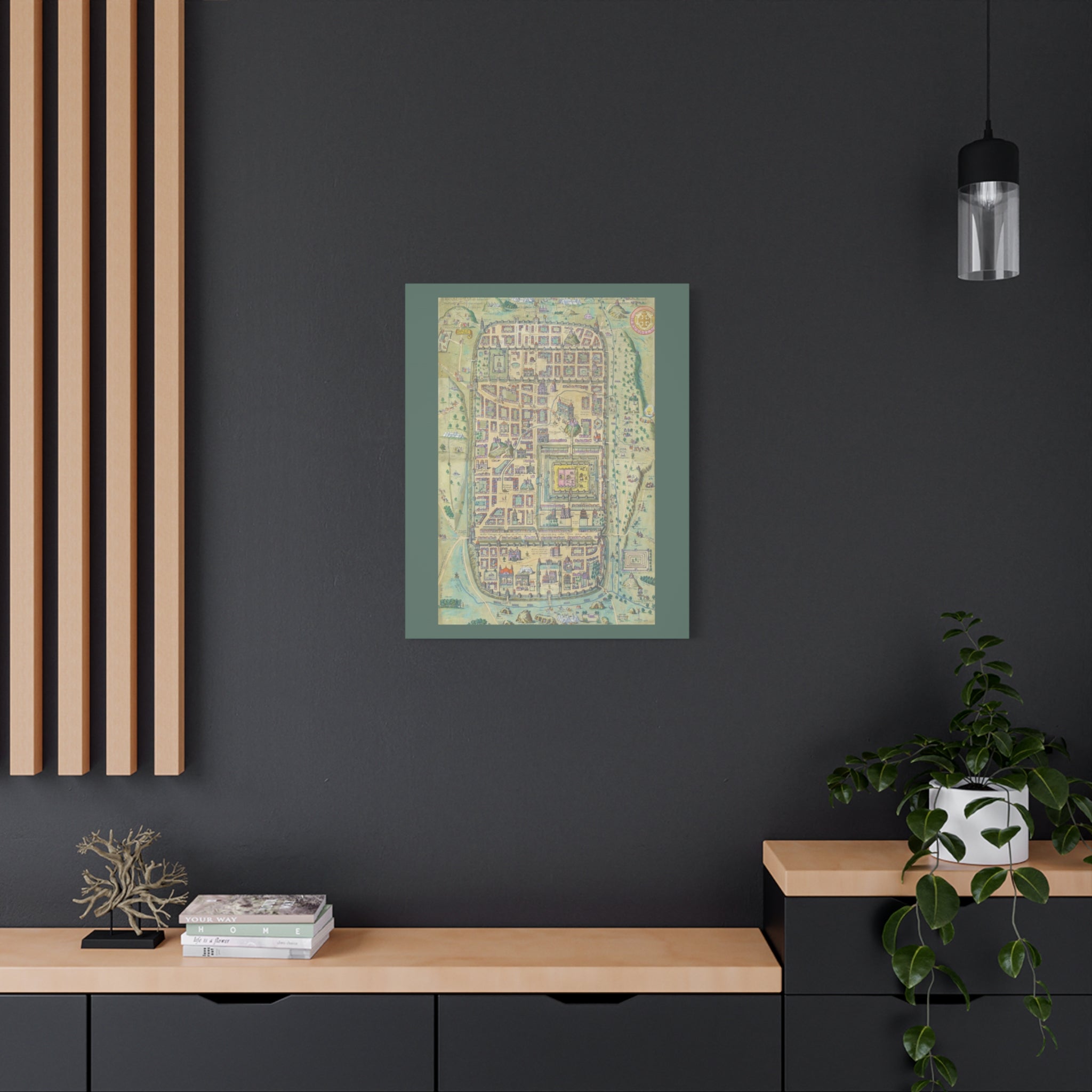 Jerusalem in the Time of Christ Canvas Print