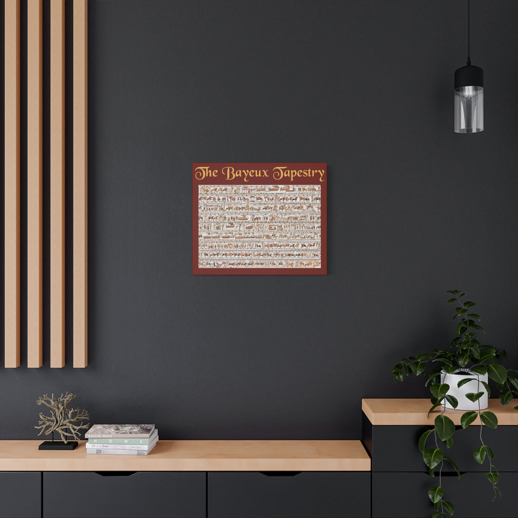 Entire Bayeux Tapestry Image Matte Canvas