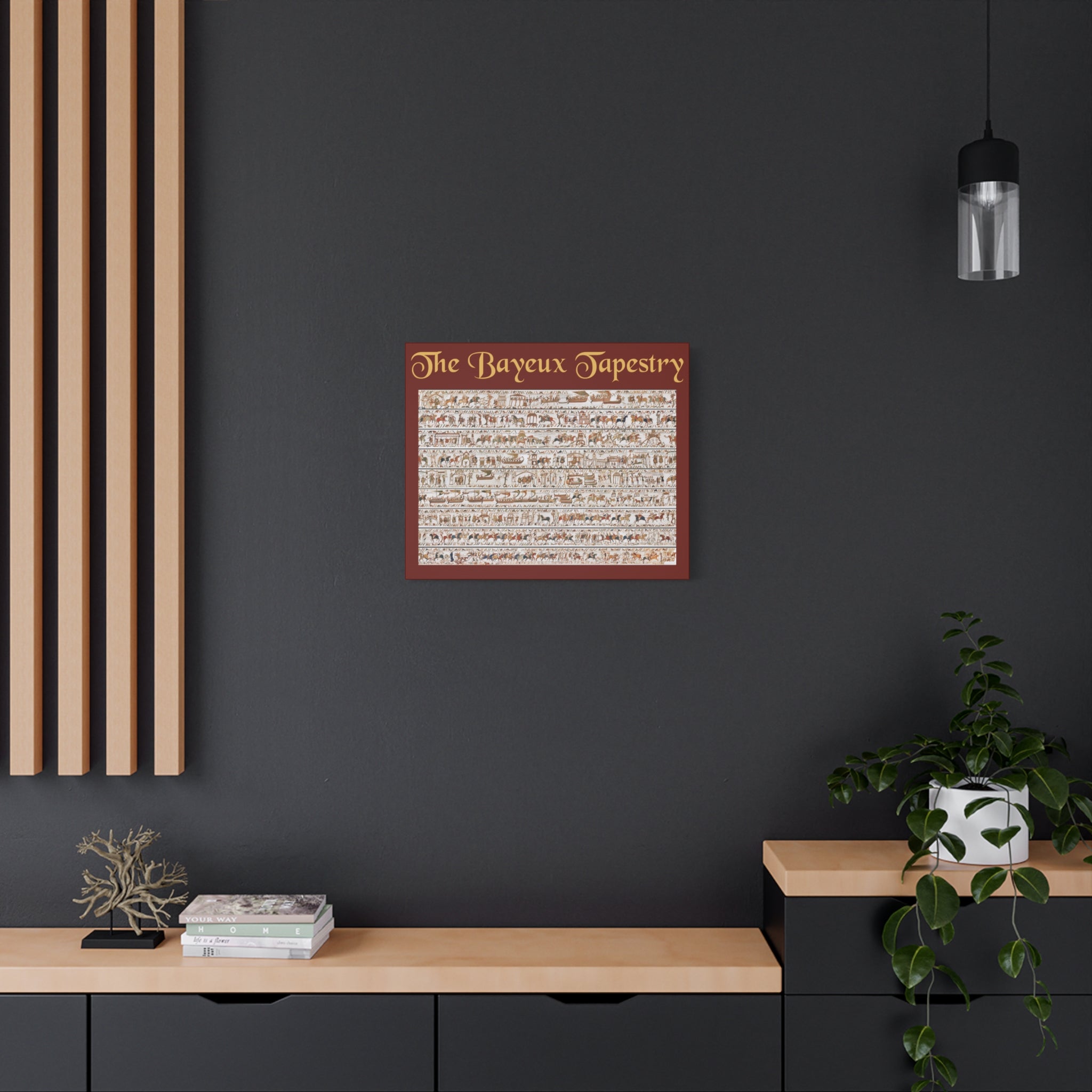 Entire Bayeux Tapestry Image Matte Canvas