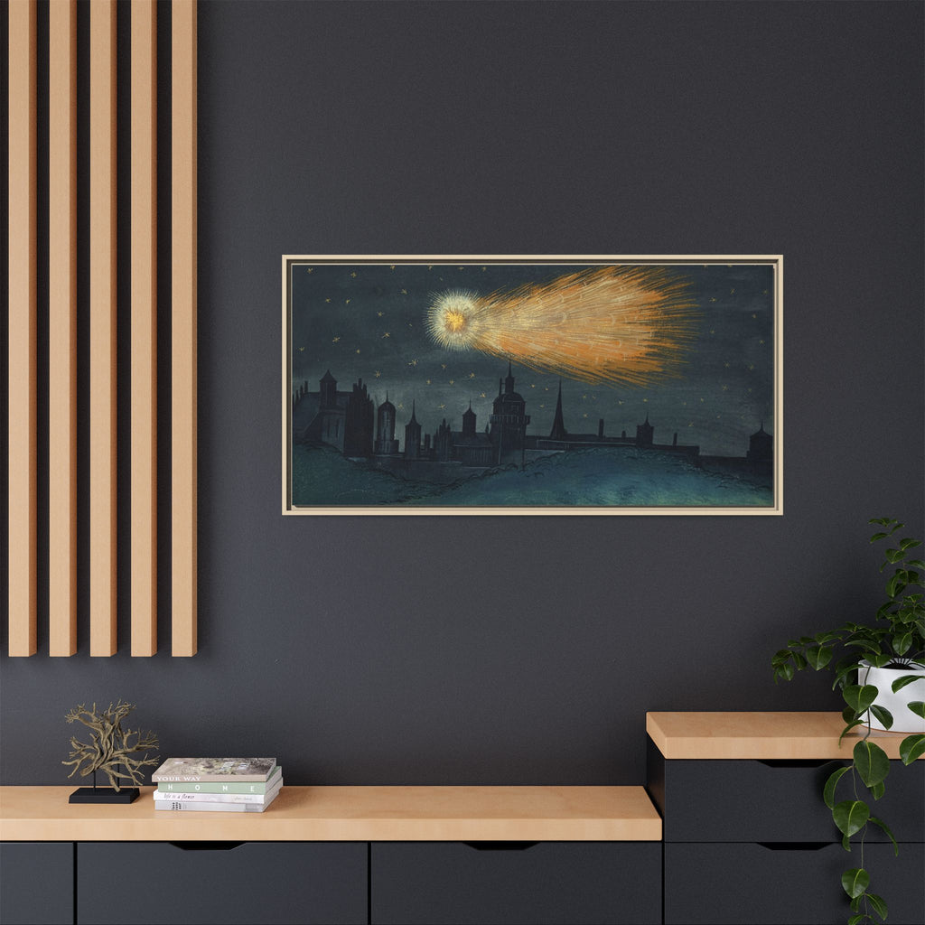 Comet Over Germany 1401AD