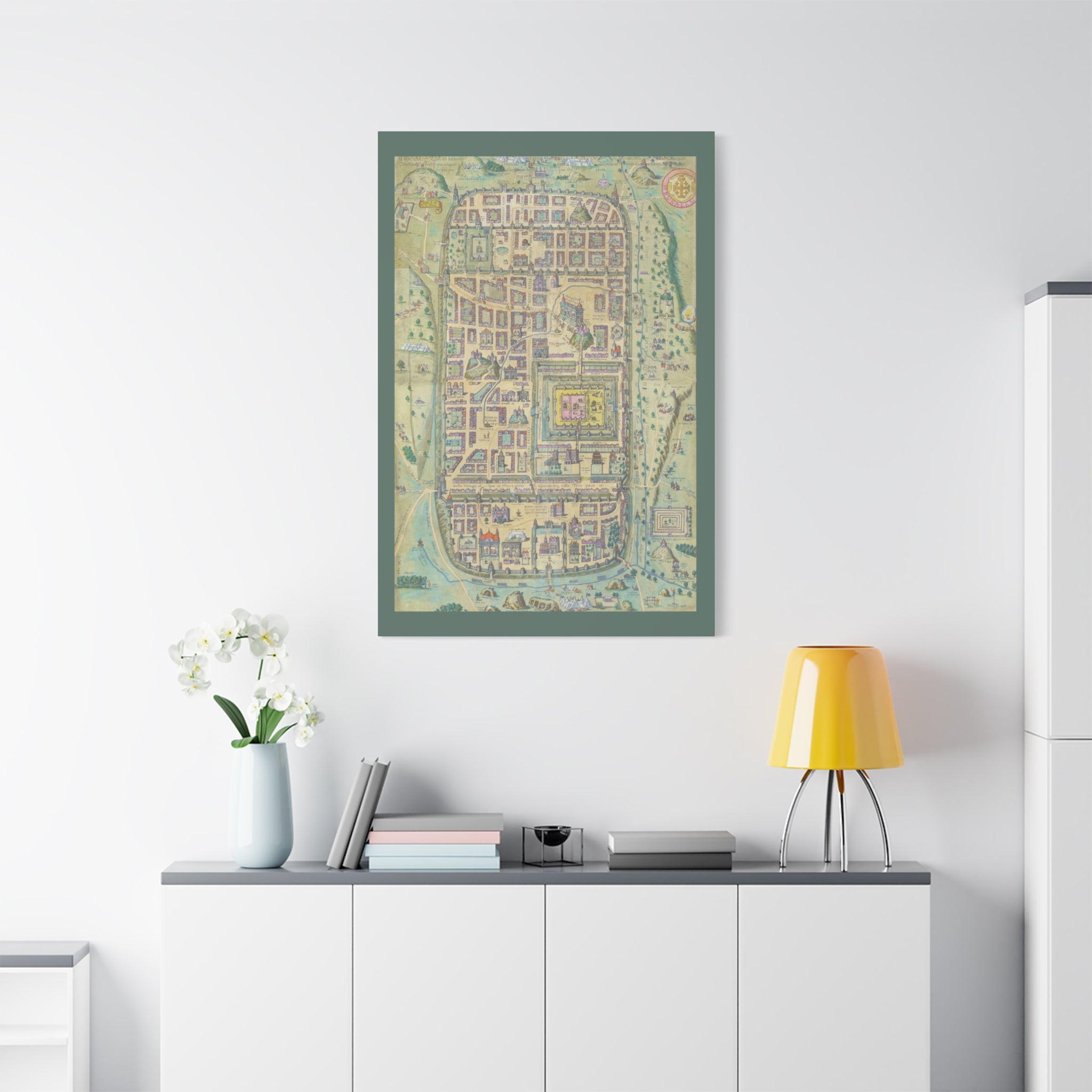 Jerusalem in the Time of Christ Canvas Print