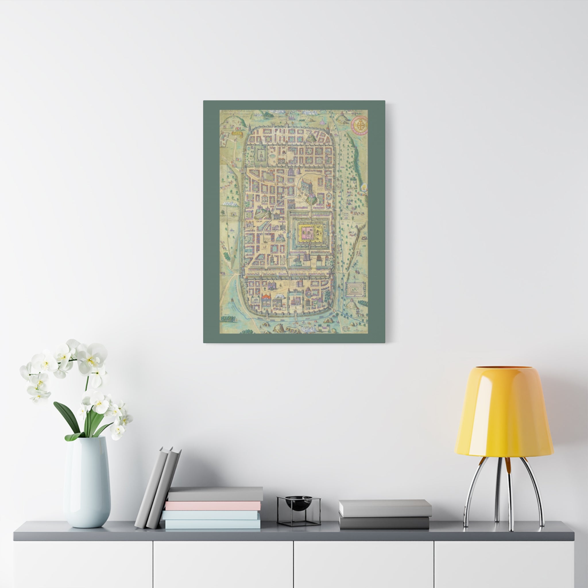 Jerusalem in the Time of Christ Canvas Print