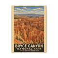 Bryce Canyon National Park Vintage Travel Poster Canvas
