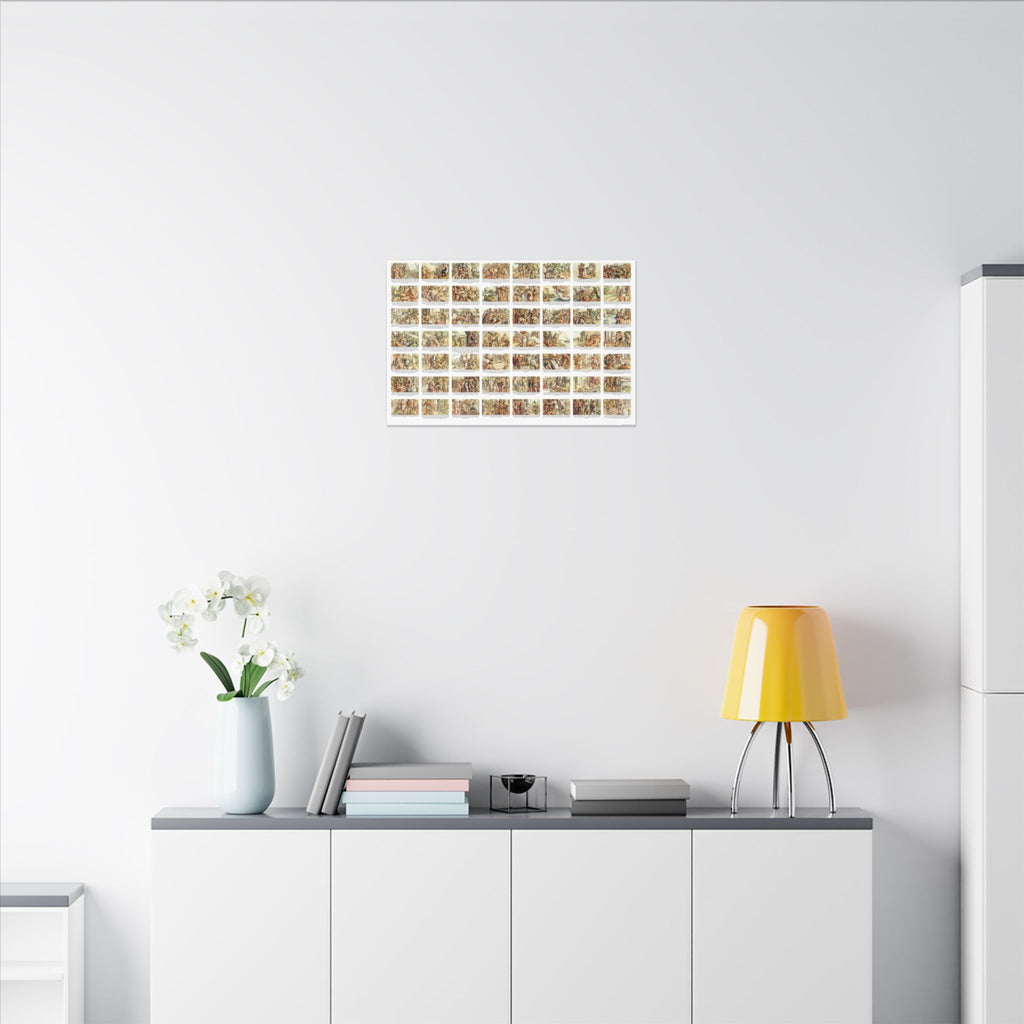 The Odyssey Collage Matte Canvas