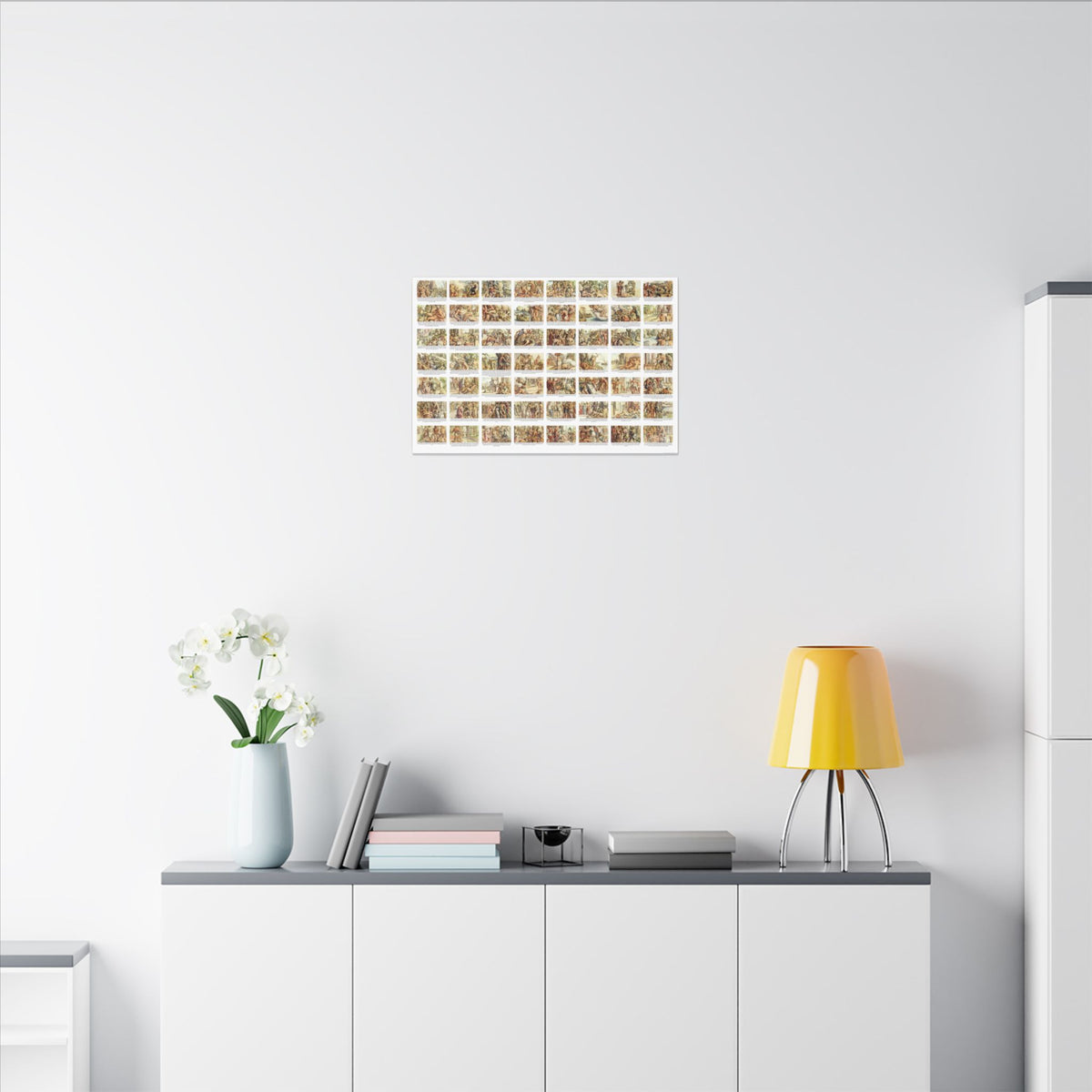 The Odyssey Collage Matte Canvas