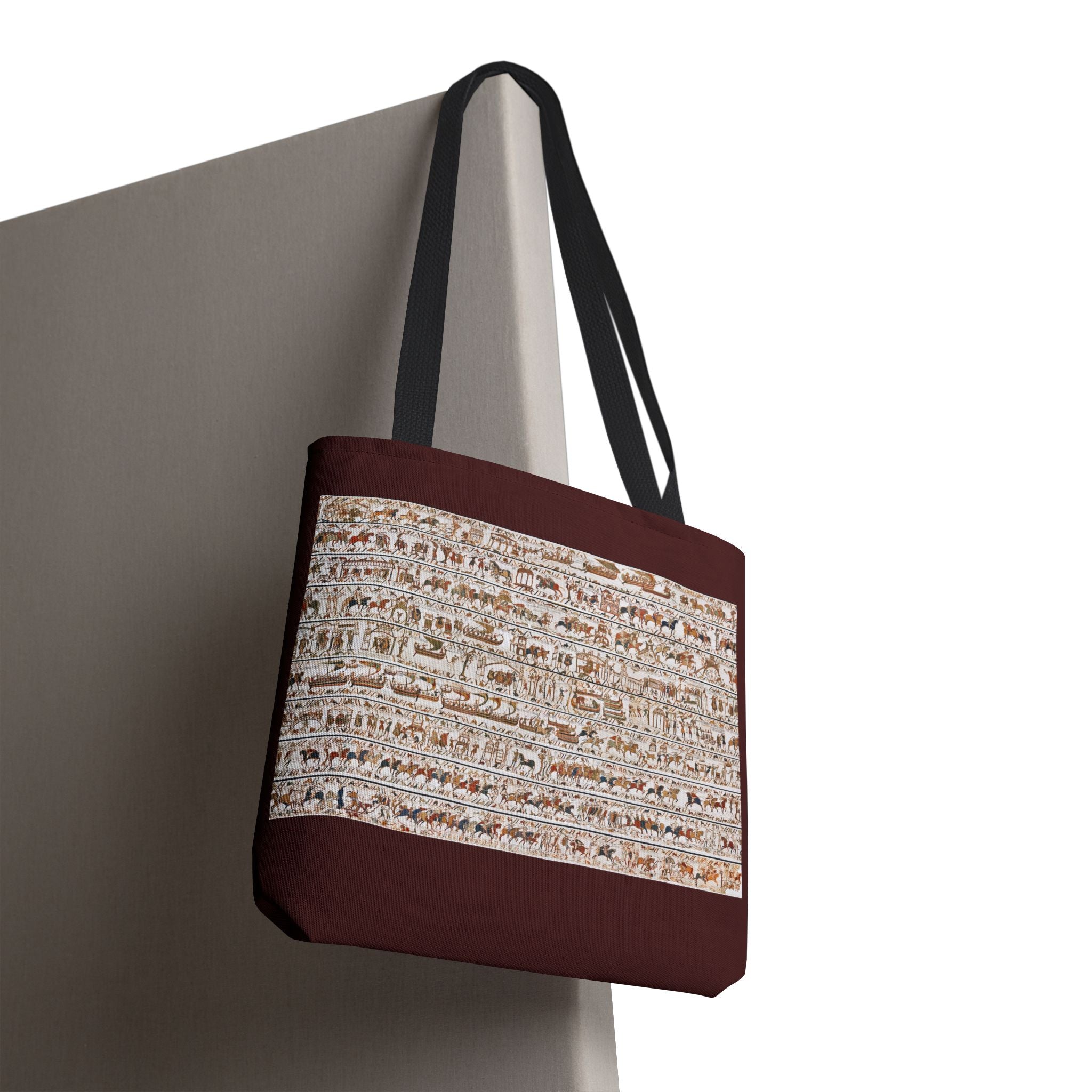 Bayeux Tapestry in One Image Tote Bag | Medieval History Illustration