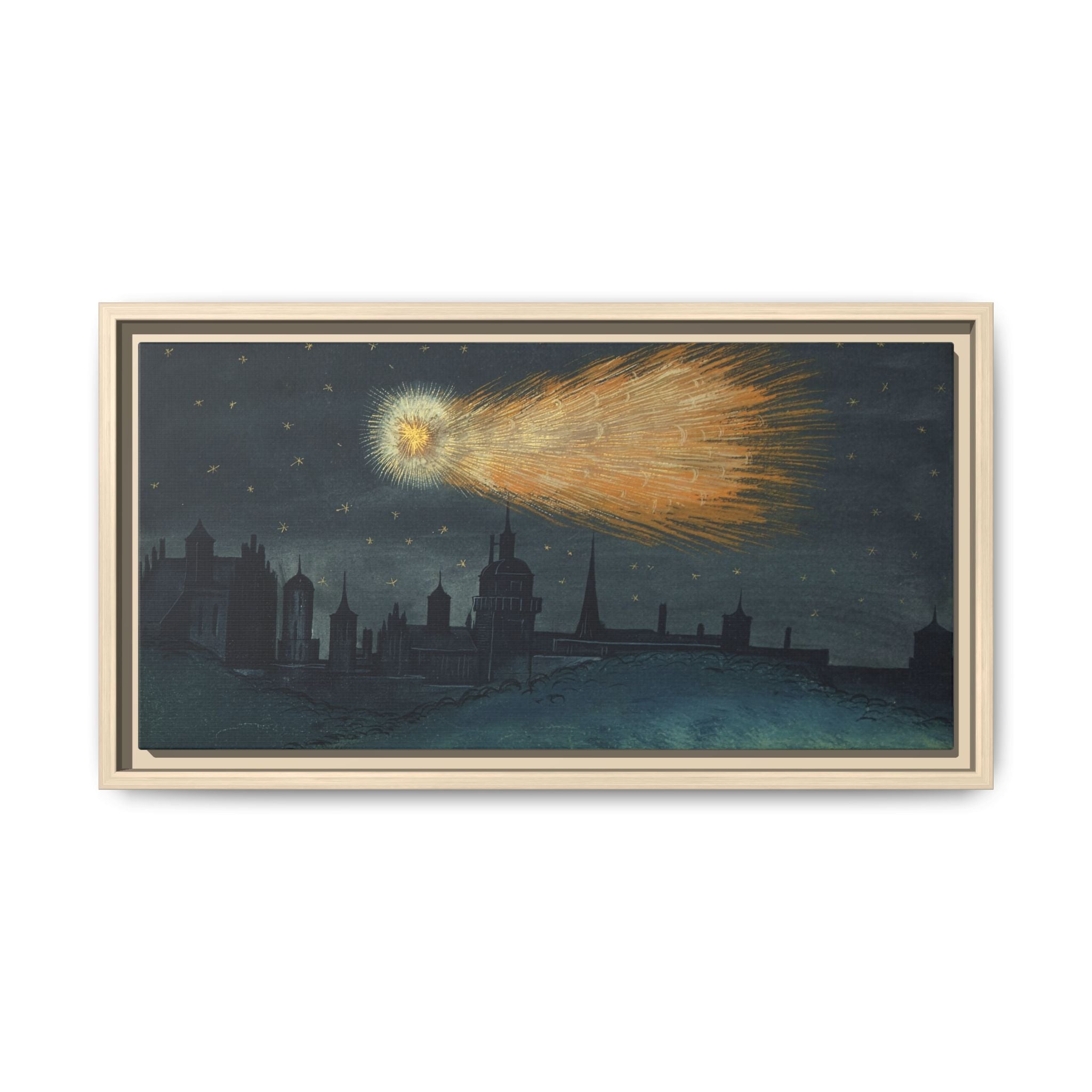 Comet Over Germany 1401AD