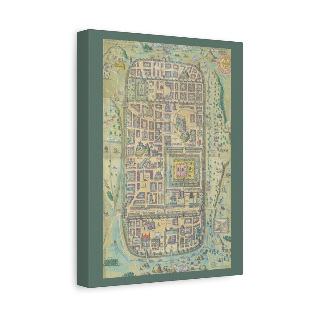 Jerusalem in the Time of Christ Canvas Print