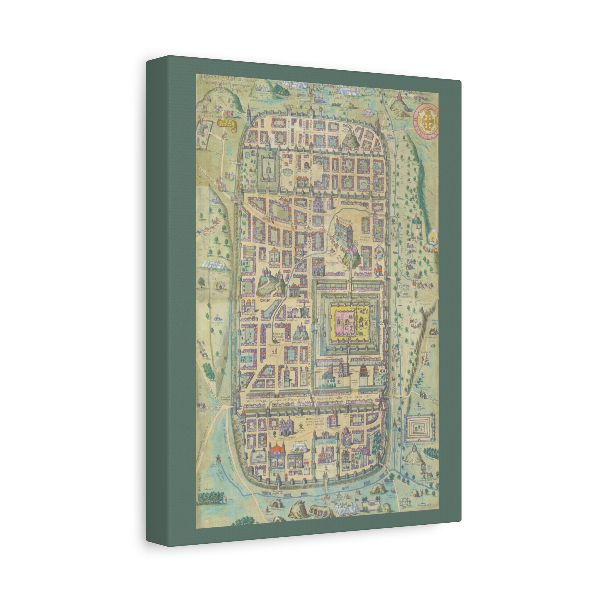 Jerusalem in the Time of Christ Canvas Print