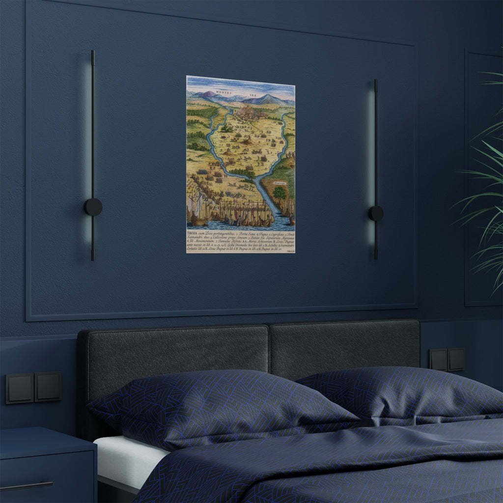 Ancient City of Troy Satin Posters (300gsm)