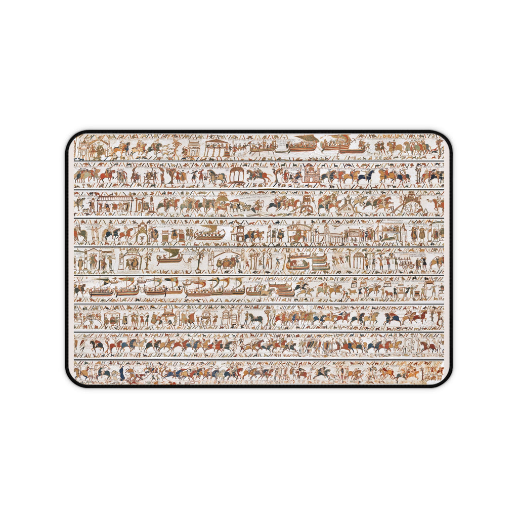 Bayeux Tapestry Battle of Hastings Desk Mat | Norman Invasion History Scene