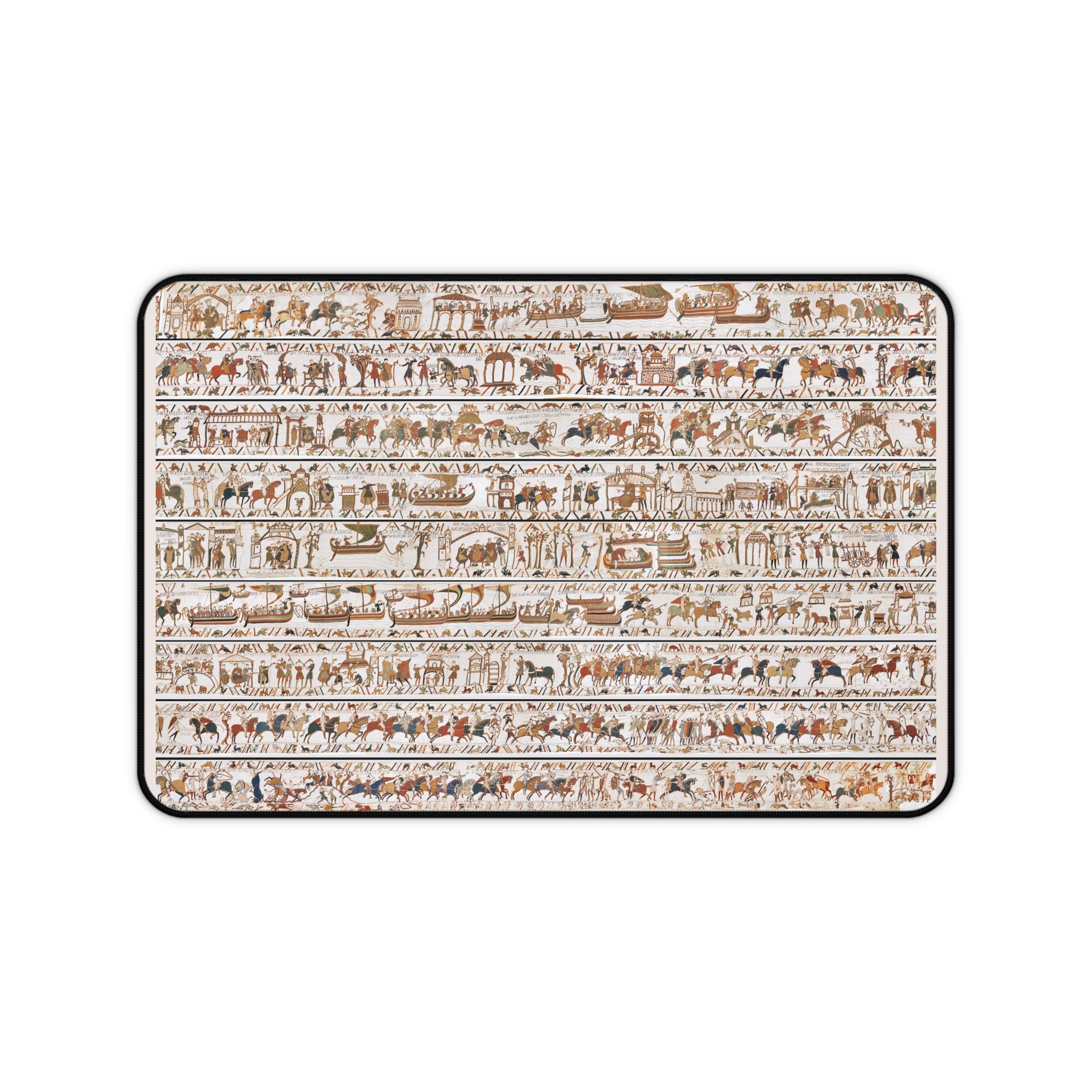 Bayeux Tapestry Battle of Hastings Desk Mat | Norman Invasion History Scene